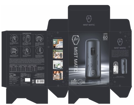 Lia Mist Matic Device mark 6560027 Trademark