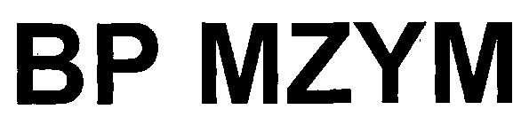 Bp Mzym (logo) Device mark 2261603 Trademark