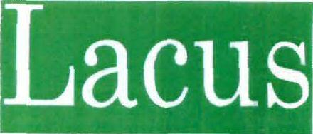 Lacus (lable) Device mark 2272924 Trademark