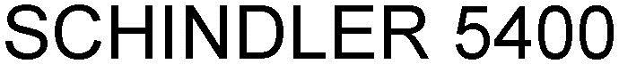 Schindler 5400 Device mark 2711043 Trademark