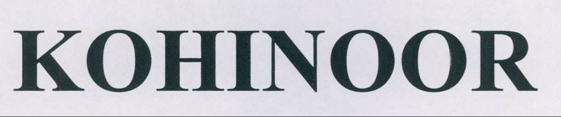 Kohinoor Device mark 2102301 Trademark