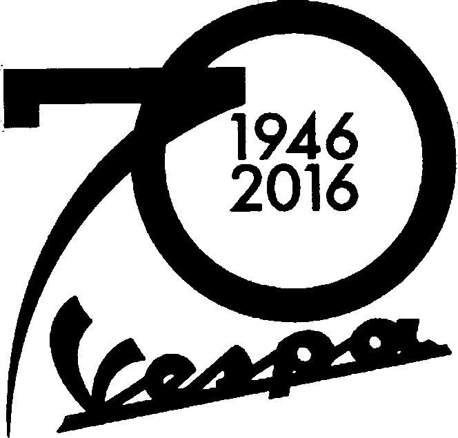 70 Vespa 1946 2016 Device mark 3407957 Trademark