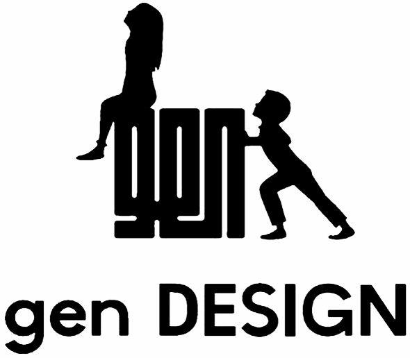 Gen Design (with Device) Device mark 3457340 Trademark