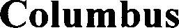 Columbus Device mark 3487356 Trademark
