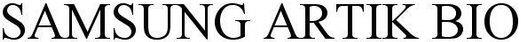 Samsung Artik Bio Device mark 3498996 Trademark