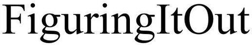 Figuringitout Device mark 3539301 Trademark