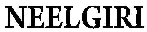 Neelgiri (device) Device mark 2548899 Trademark