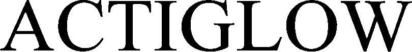Actiglow Device mark 3554098 Trademark