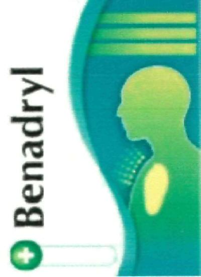 Benadryl (label) Device mark 2442063 Trademark