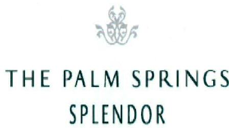 The Palm Springs Splendor (device) Device mark 2255641 Trademark