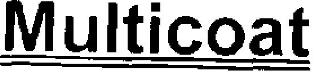 Multicoat Device mark 2014930 Trademark