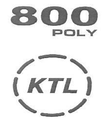 800 Poly Ktl (device) Device mark 2760505 Trademark
