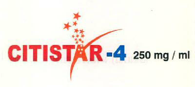 Citistar -4 250 Mg / Ml Device mark 2966359 Trademark