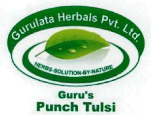 Guru's Punch Tulsi Gurulata Herbals Pvt. Ltd.(device Of Leaf) Device mark 2386305 Trademark