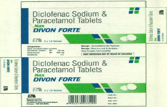 Nax Divon Forte Device mark 2503564 Trademark