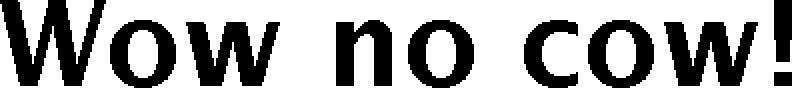 Wow No Cow! Device mark 3806550 Trademark