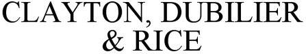 Clayton, Dubilier & Rice Device mark 3997559 Trademark