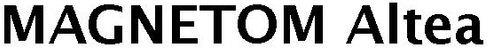 Magnetom Altea Device mark 4092858 Trademark