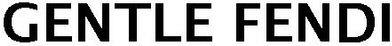Gentle Fendi Device mark 4099566 Trademark