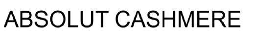 Absolut Cashmere Device mark 4134645 Trademark