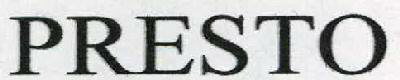 Presto Device mark 2325636 Trademark