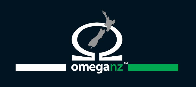 Omeganz (with Device) Device mark 2933310 Trademark