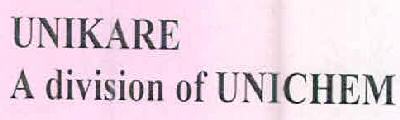 Unikare A Division Of Unichem Device mark 2649994 Trademark