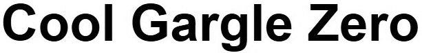 Cool Gargle Zero Device mark 4155857 Trademark