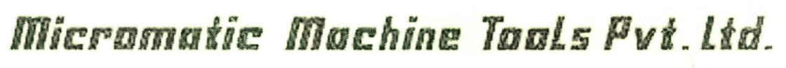 Micromatic Machine Tools Pvt. Ltd. Device mark 2617223 Trademark