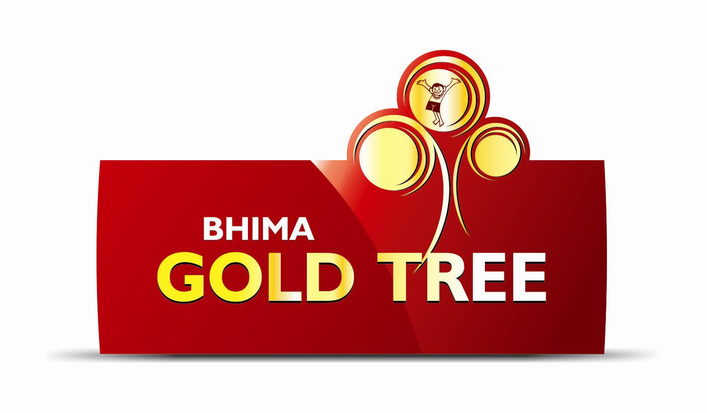 Bhima Gold Tree (logo) Device mark 2367610 Trademark