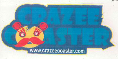 Crazee Coaster (device) Device mark 2646644 Trademark