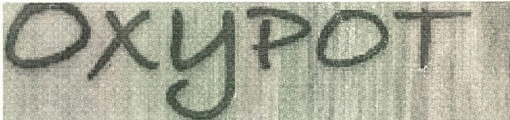 Oxypot Device mark 2787371 Trademark