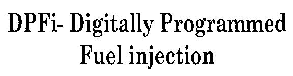 Dpfi-digitally Programmed Fuel Injection (logo) Device mark 2258938 Trademark
