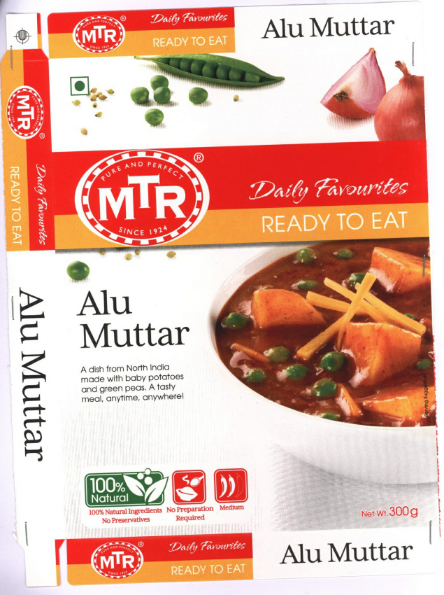 Daily Favourites Mtr Alu Muttar Device mark 2391481 Trademark