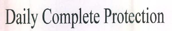 Daily Complete Protection Device mark 2841518 Trademark