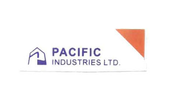 Pacific Industries Ltd. With P Logo Device mark 2697825 Trademark