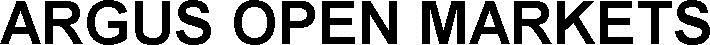Argus Open Markets Device mark 3250217 Trademark