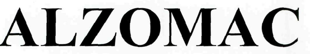 Alzomac Device mark 2361165 Trademark