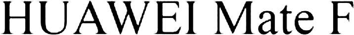 Huawei Mate F Device mark 4317334 Trademark
