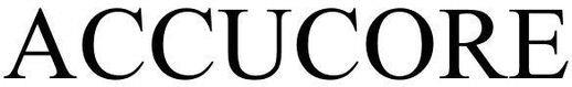 Accucore Device mark 4417792 Trademark