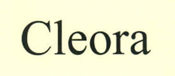Cleora Device mark 2558460 Trademark