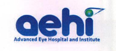 Aehi Advanced Eye Hospital And Institute Device mark 2589551 Trademark
