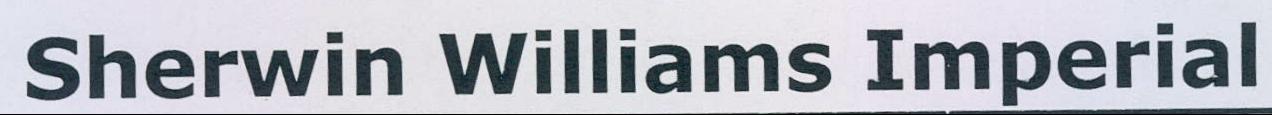 Sherwin Williams Imperial Device mark 2168738 Trademark