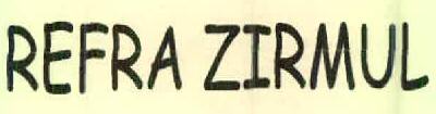 Refra Zirmul Device mark 2588521 Trademark