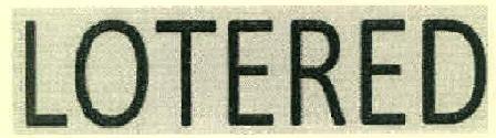 Lotered Device mark 2883436 Trademark