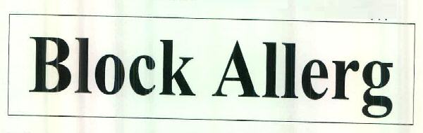 Block Allerg Device mark 2660384 Trademark