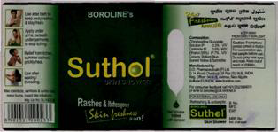 Suthol (label) Device mark 2129804 Trademark