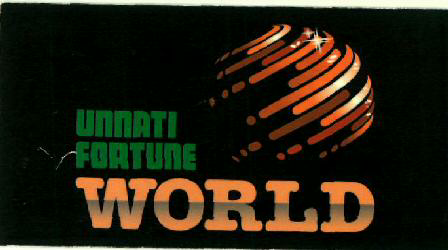 Unnati Fortune World (label) Device mark 2461804 Trademark