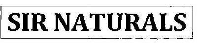 Sir Naturals Device mark 2997668 Trademark