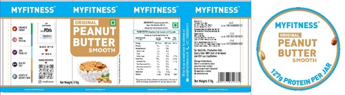 Myfitness (trade Dress/label) Device mark 6574151 Trademark